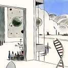 Tirage d'Art - Atom city X - François Avril - secondaire-1