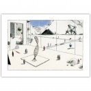 Tirage d'Art - Atom city X - François Avril - secondaire-3