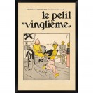 Affiche Tintin - Le Petit Vingtième N°36 - Le Lotus Bleu - secondaire-1