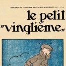 Affiche Tintin - Le Petit Vingtième N°48 - Ils arrivent - secondaire-1
