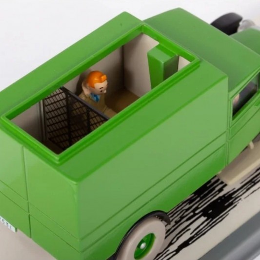Véhicule de Collection Tintin au 1/43 - Le Fourgon Cellulaire - Le Sceptre d'Ottokar - secondaire-1