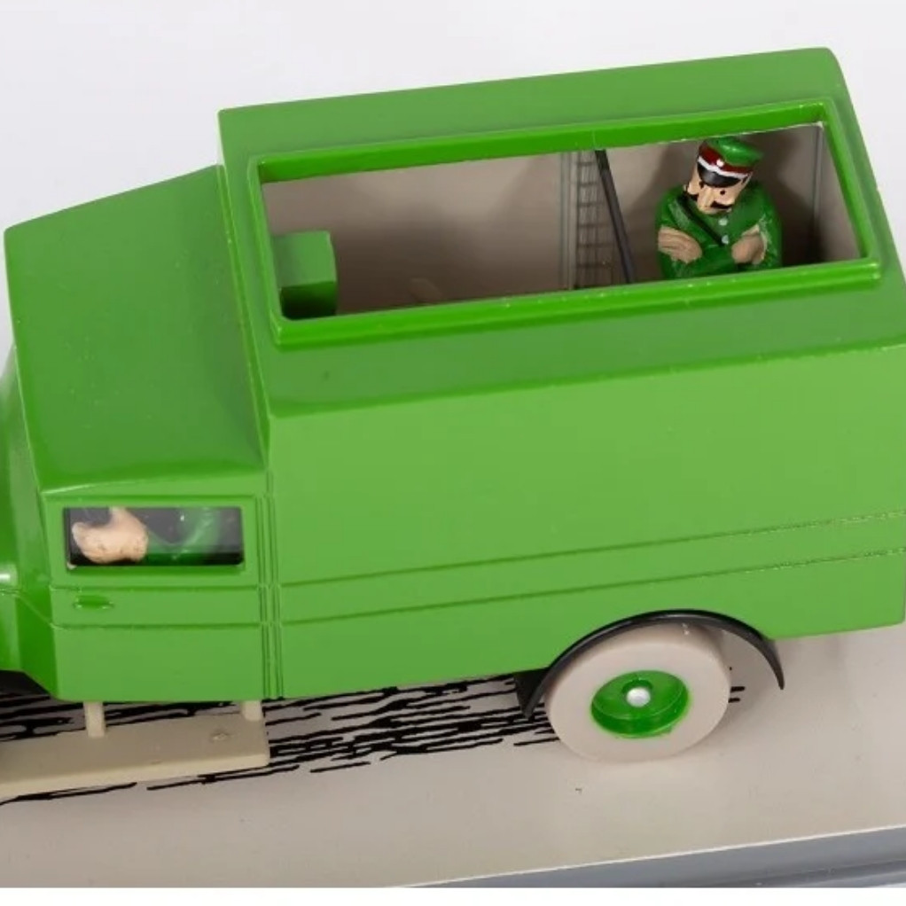 Véhicule de Collection Tintin au 1/43 - Le Fourgon Cellulaire - Le Sceptre d'Ottokar - secondaire-5