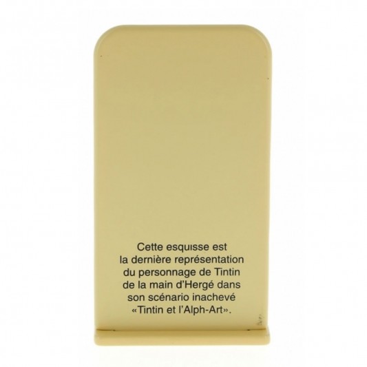 Tintin Relief - Tintin et l'alph-art - secondaire-1
