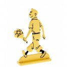 Tintin relief - Tintin au bouquet de fleurs - secondaire-2