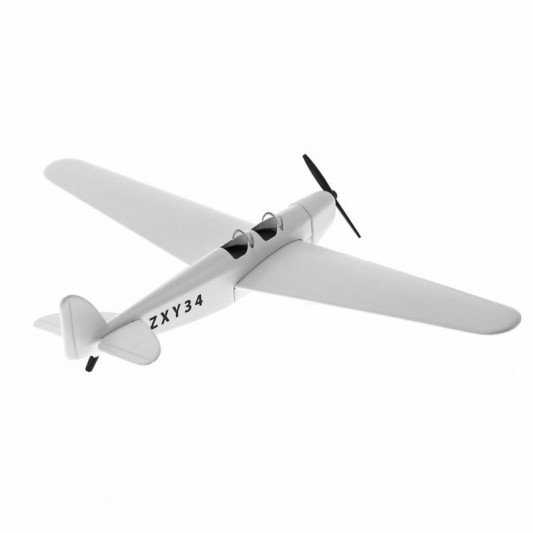 Figurine Tintin - Avion de la police Allemande - secondaire-1