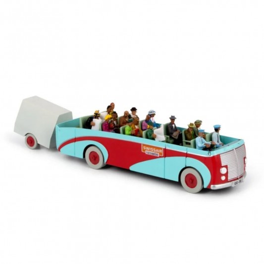 Les véhicules de Tintin - L'Autobus de la Swissair - L'affaire Tournesol - Hors-série - secondaire-2