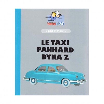 Les véhicules de Tintin au 1/24 : Le taxi Panhard Dyna Z de &quot;Coke en stock&quot; - secondaire-1