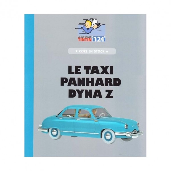 Tintin's cars 1/24 - The Panhard Dyna Z taxi
