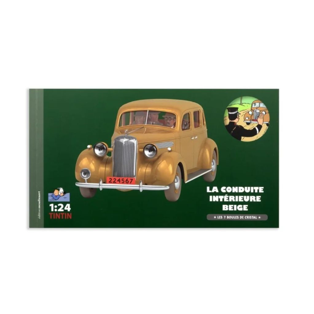 Les véhicules de Tintin au 1/24 - La conduite intérieure beige - Les 7 boules de Cristal - secondaire-2