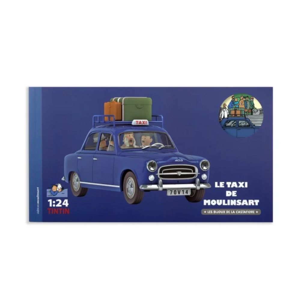 Les véhicules de Tintin au 1/24 - Le Taxi de Moulinsart - Les bijoux de la Castafiore - secondaire-2
