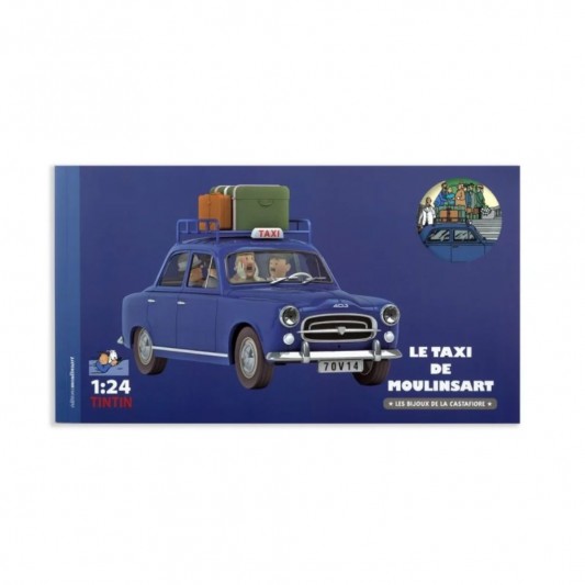 Les véhicules de Tintin au 1/24 - Le Taxi de Moulinsart - Les bijoux de la Castafiore - secondaire-2