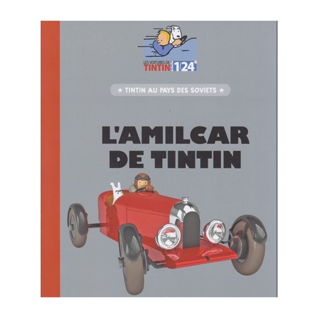 Les véhicules de Tintin au 1/24, L'Amilcar rouge de Tintin au pays des Soviets - secondaire-1