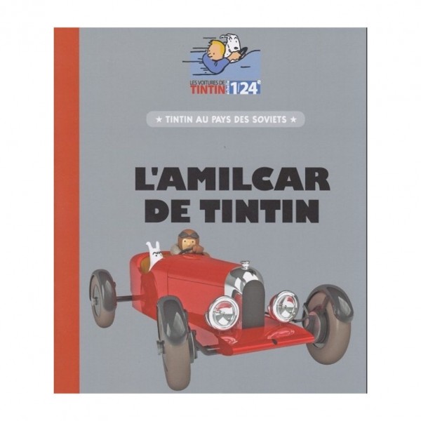 Les véhicules de Tintin au 1/24, L'Amilcar rouge de Tintin au pays des Soviets
