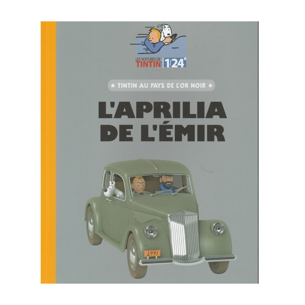 Les véhicules de Tintin au 1/24, L'Aprilia de l'Emir, Tintin au pays de l'or noir - secondaire-1