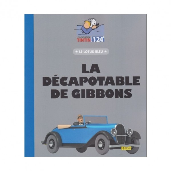Les véhicules de Tintin au 1/24, La Décapotable des Gibbons, Le Lotus Bleu