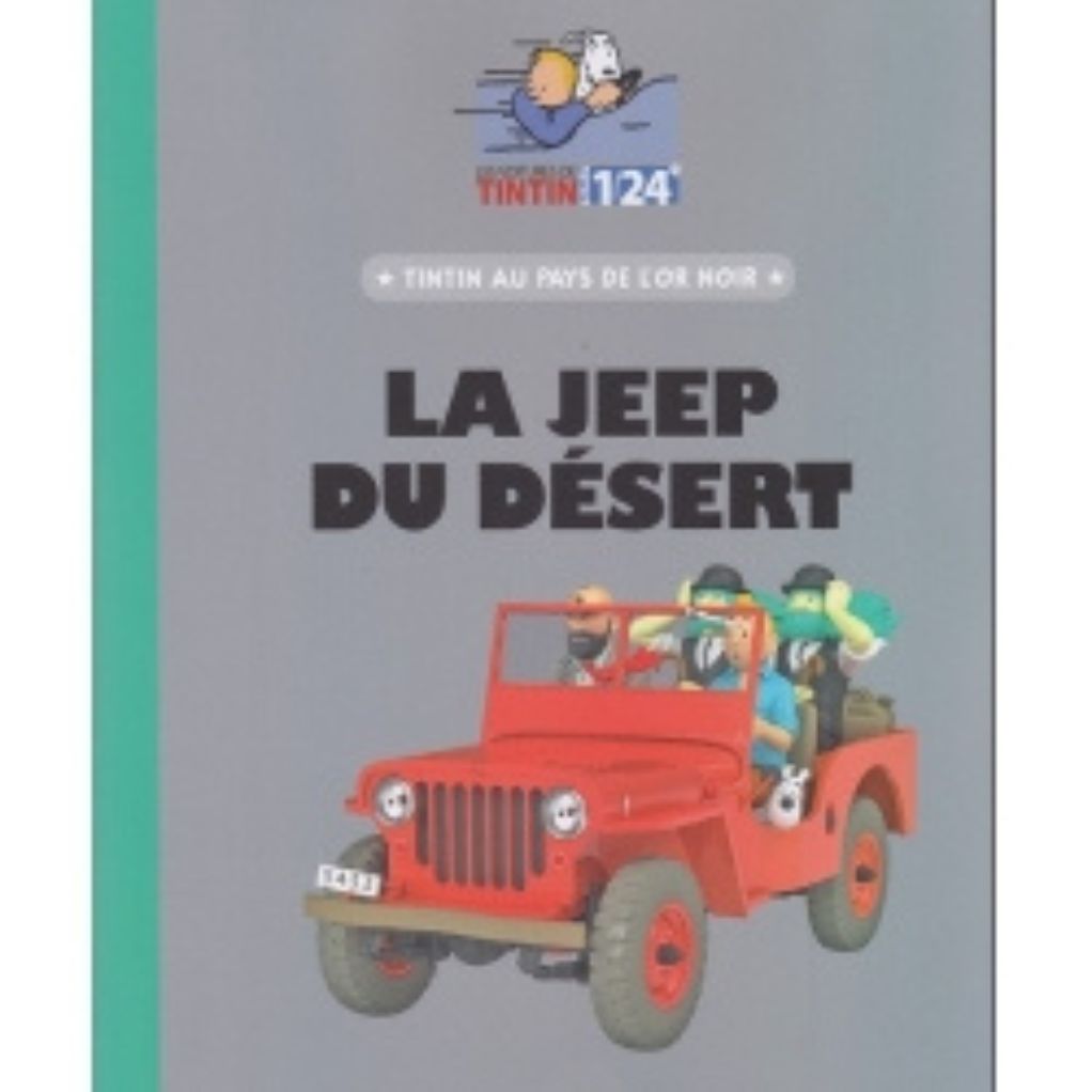 Les véhicules de Tintin au 1/24, La Jeep du désert, Tintin au Pays de l'Or Noir - secondaire-1