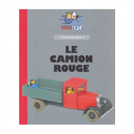 Les véhicules de Tintin au 1/24, Le Camion Rouge, Le Lotus Bleu - secondaire-1