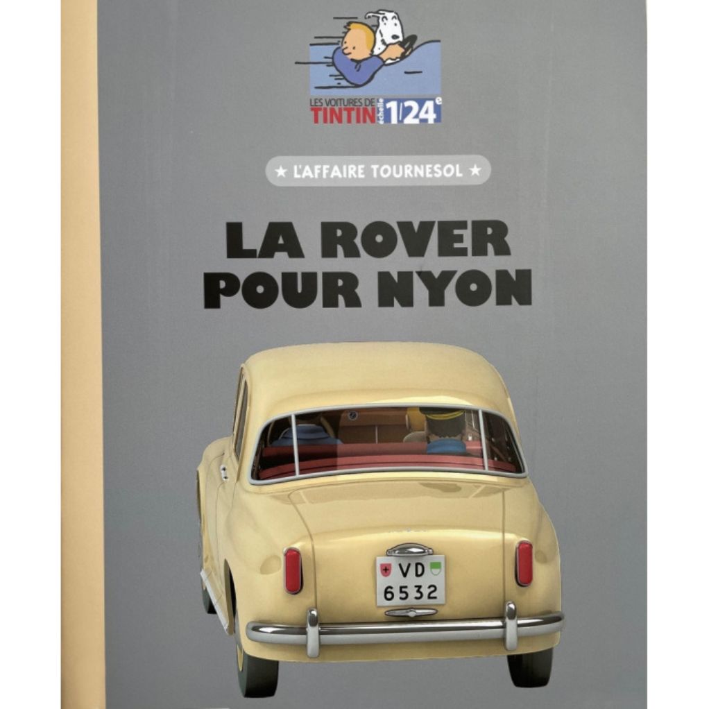 Les véhicules de Tintin au 1/24, La Rover pour Nyon, L'affaire Tournesol - secondaire-1