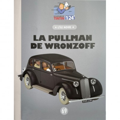 Les véhicules de Tintin au 1/24, La Pullman de Wronzoff, L'Île noire - secondaire-1