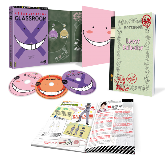 Assassination Classroom : Saison 1 - Digipack N°2 (12 à 22) Vol 2 - secondaire-1