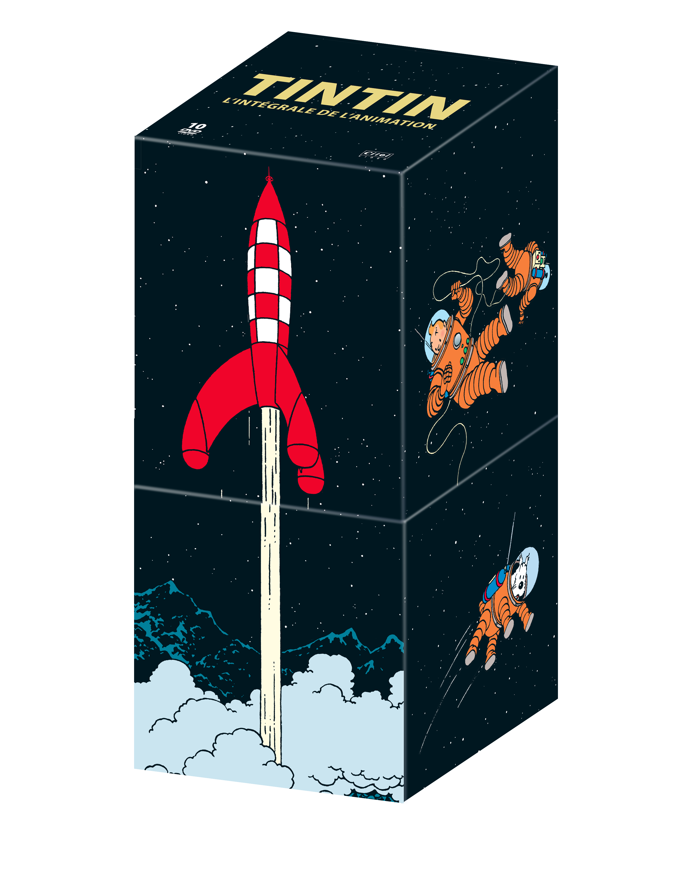 Tintin : Coffret 10 DVD - 2016 - secondaire-1