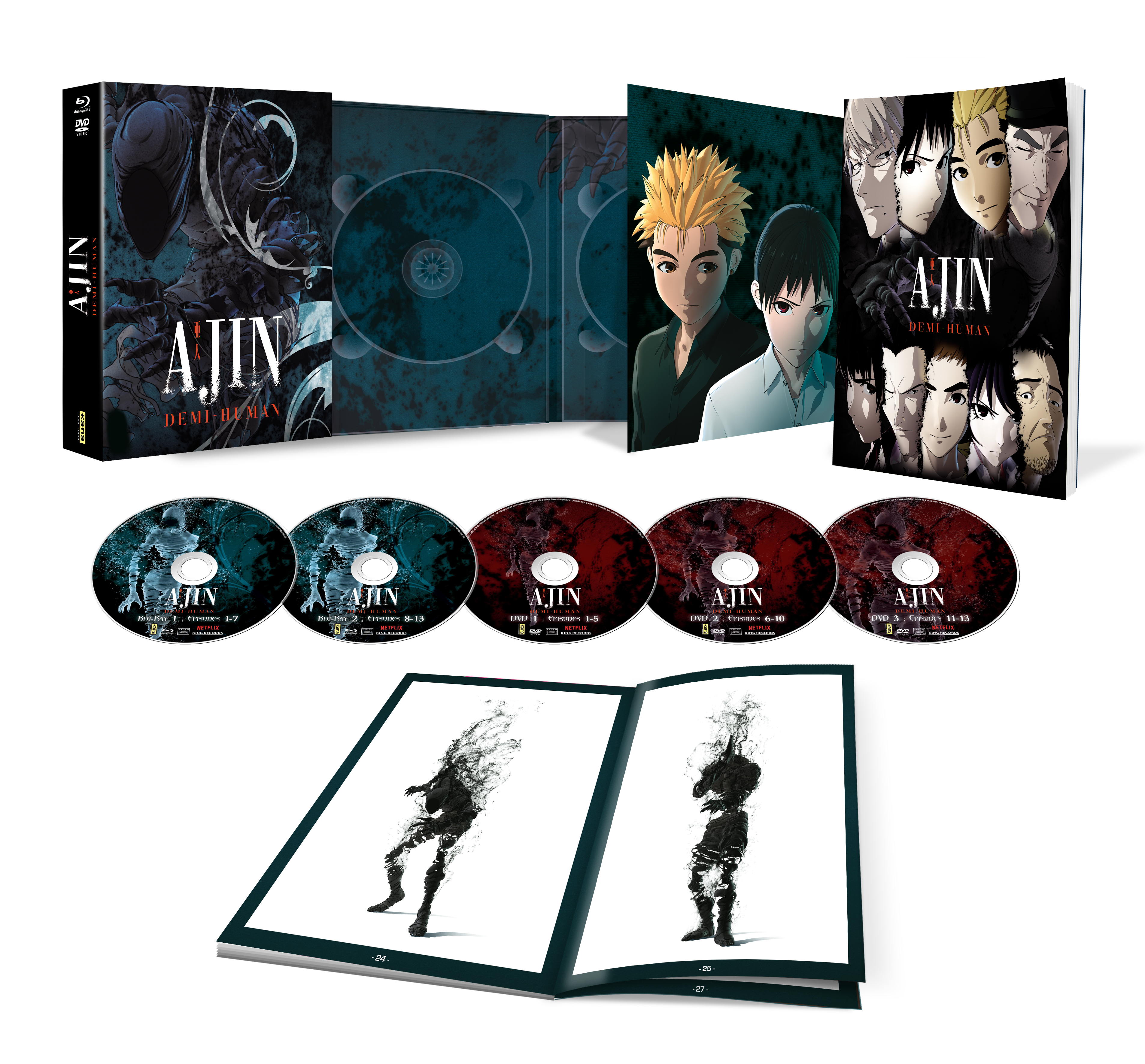 Ajin : Saison 1 - DVD + Bluray - secondaire-1
