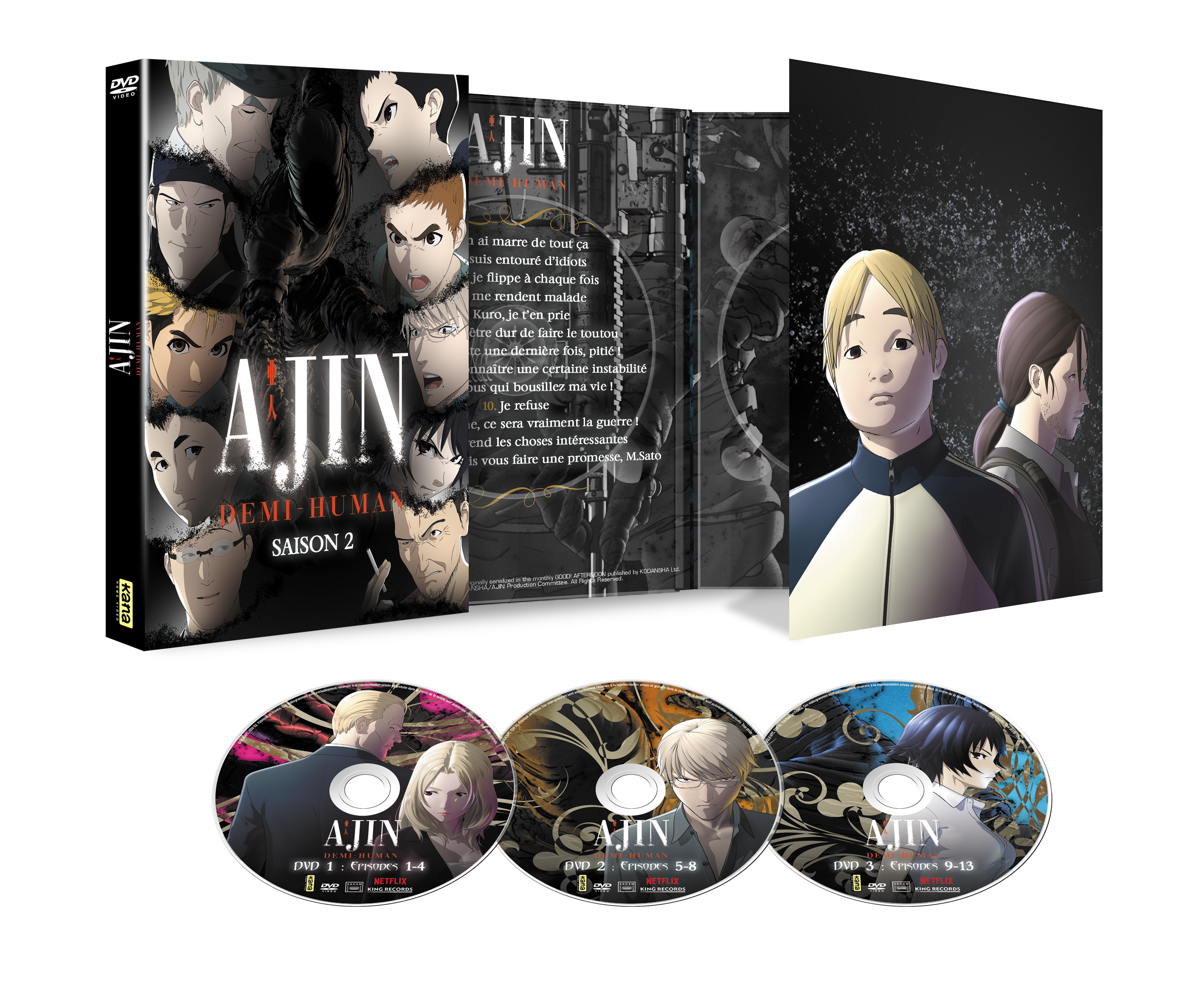 Ajin : Saison 2 - DVD - secondaire-1