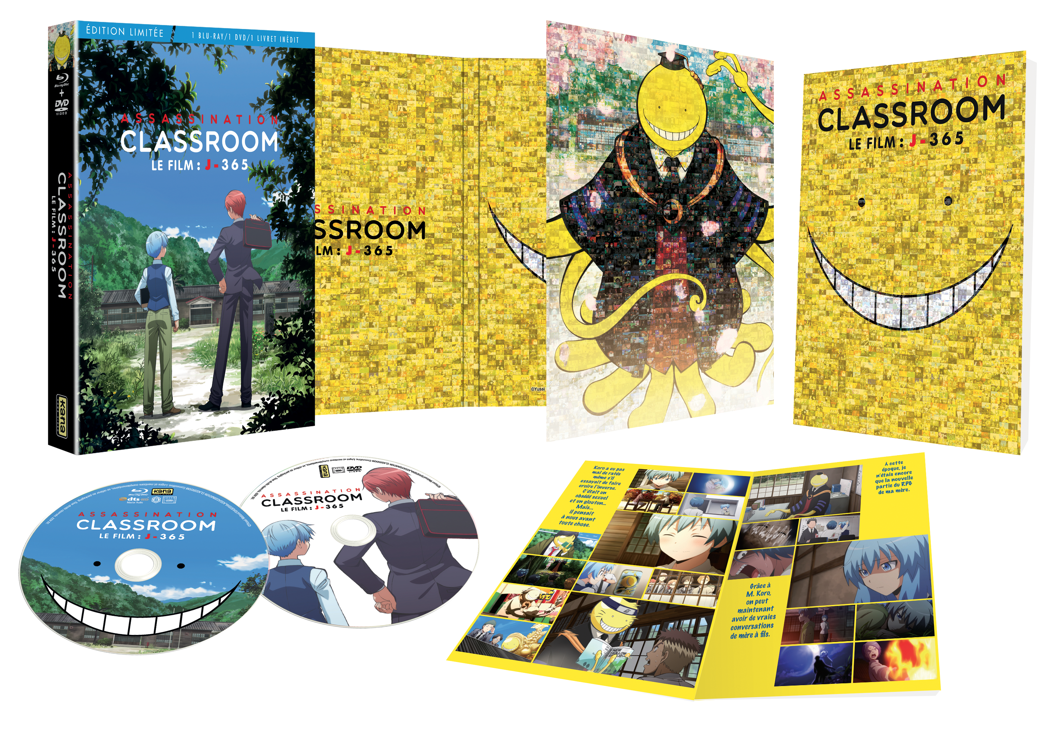 ASSASSINATION CLASSROOM LE FILM DVD + BR - secondaire-1