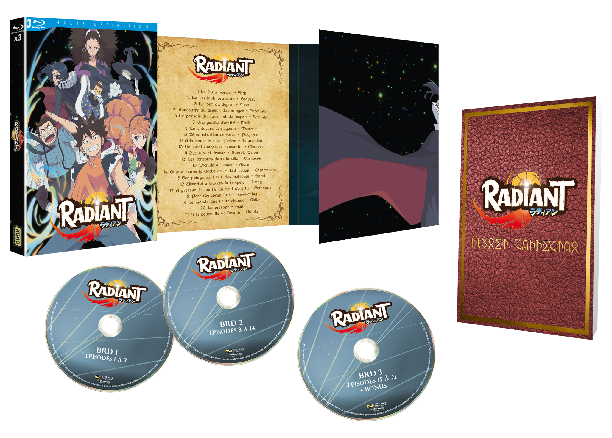 radiant : Intégrale saison 1 BRD - secondaire-1