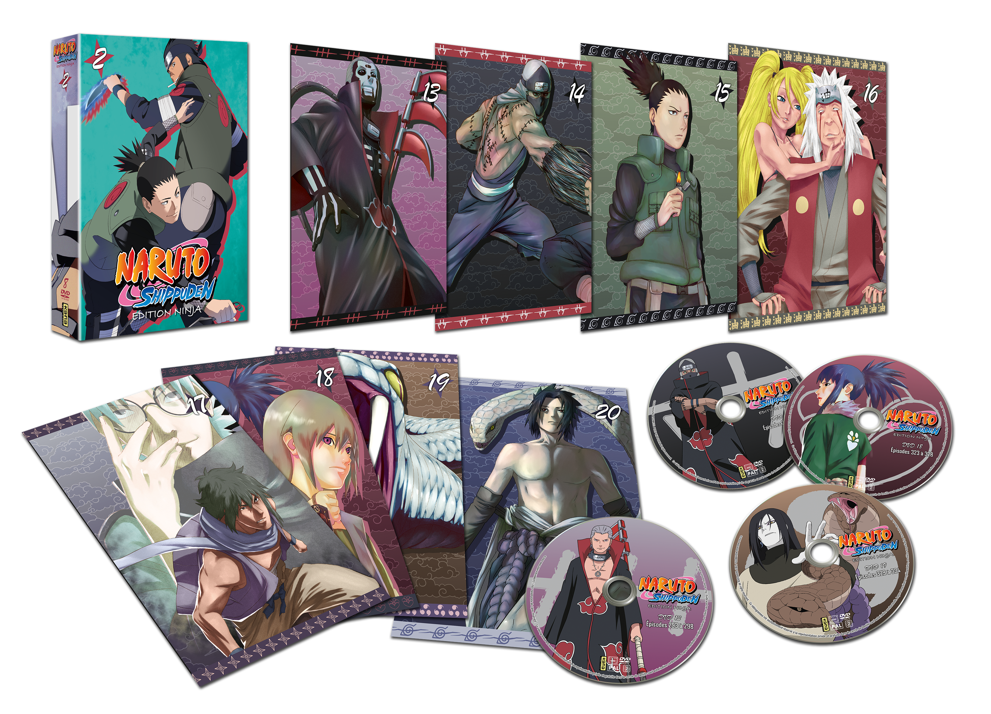 NARUTO SHIPPUDEN - EDITION NINJA - PARTIE 2 - secondaire-1