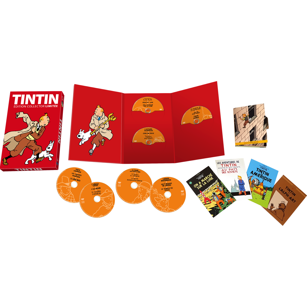 Tintin - Coffret Intégrale Collector Tintin édition limitée - secondaire-1