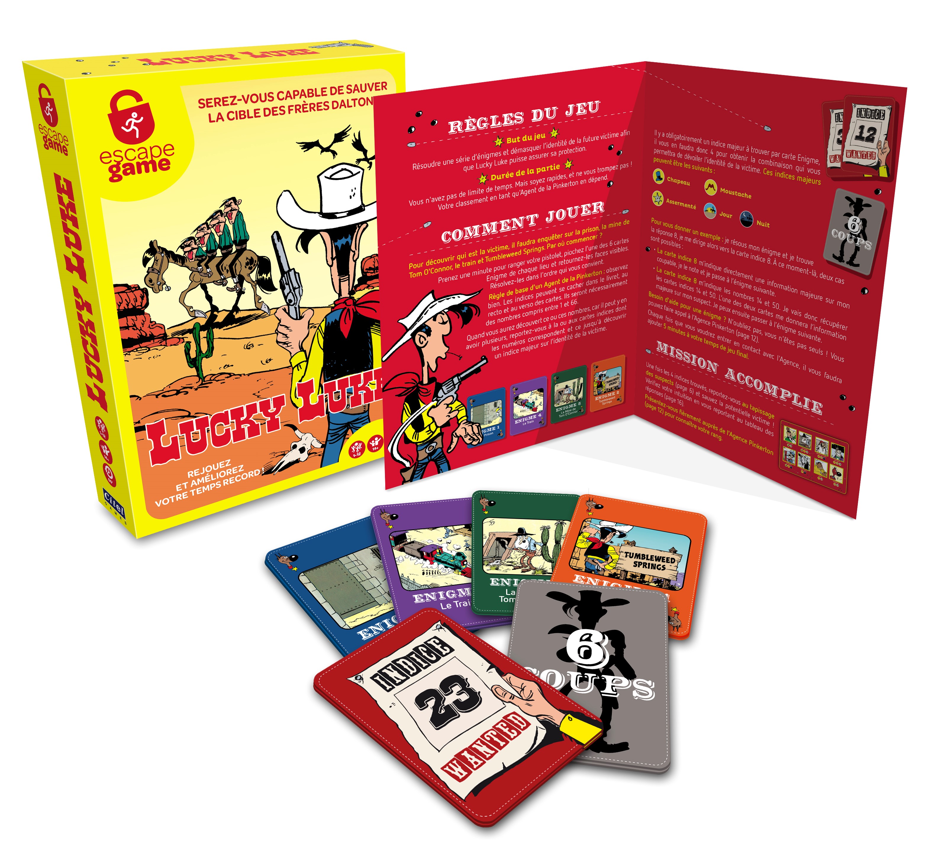 ESCAPE BOX - LUCKY LUKE - secondaire-1
