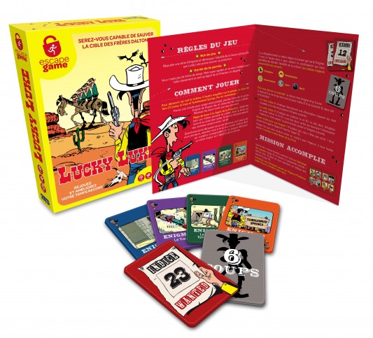 ESCAPE BOX - LUCKY LUKE - secondaire-1