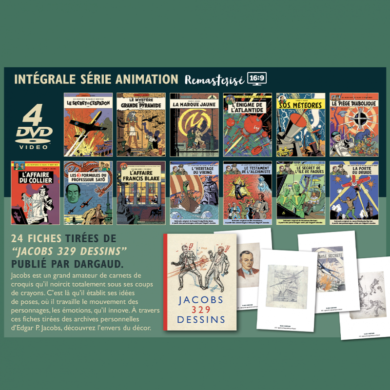 BLAKE ET MORTIMER - L'INTEGRALE DVD - Complete collections and box sets