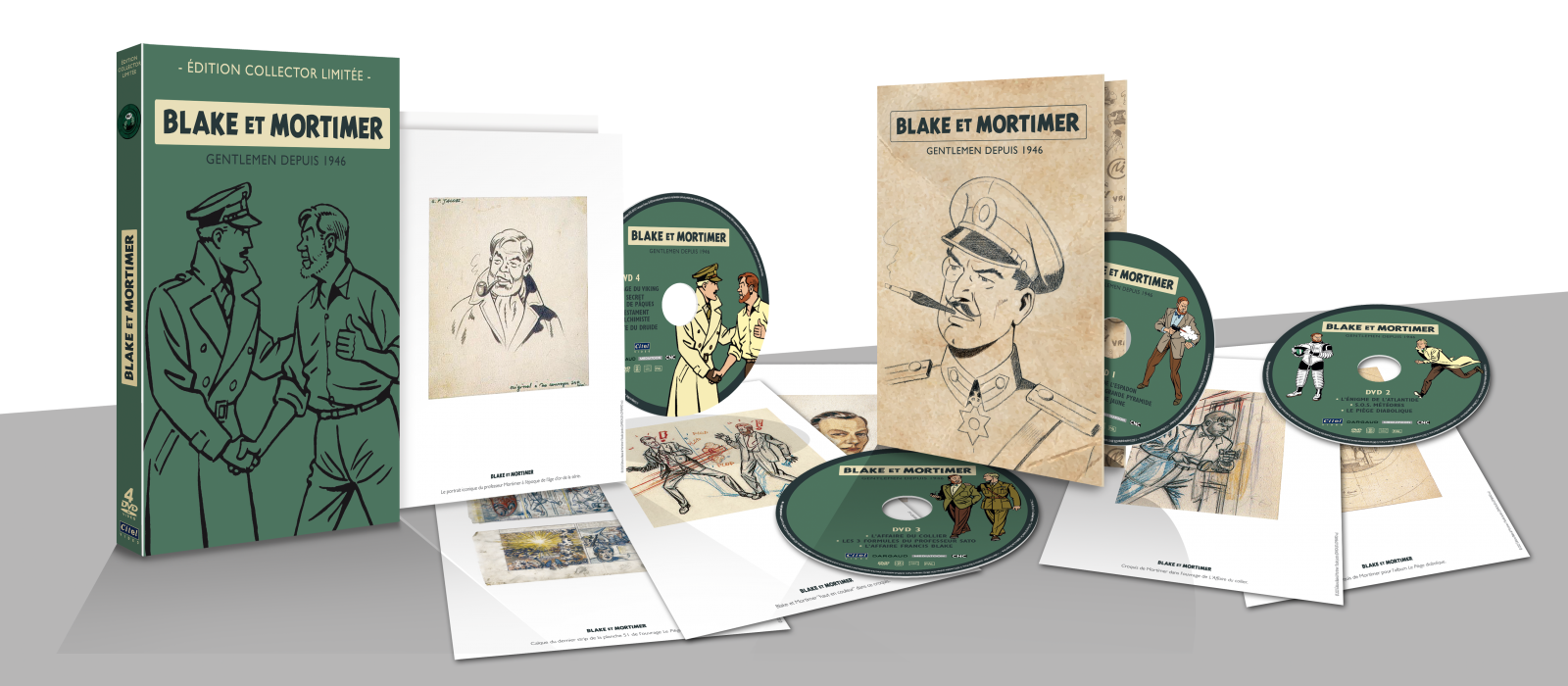 vragenlijst deze Genealogie BLAKE ET MORTIMER - L'INTEGRALE DVD - Complete collections and box sets