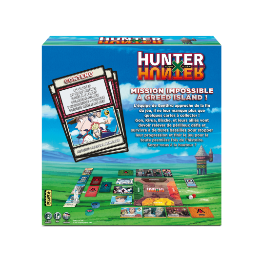 HUNTER X HUNTER - EN ROUTE VERS GREED ISLAND ! - JEU DE SOCIETE - secondaire-4