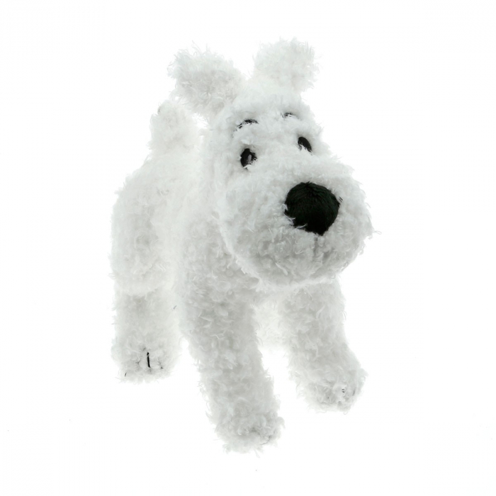 Peluche Milou souple 20 cm + boîte orange - secondaire-1