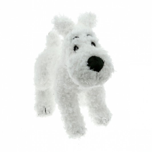 Peluche Milou souple 20 cm + boîte orange - secondaire-1
