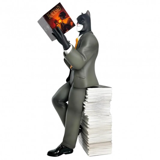 Figurine Blacksad pile d'albums - secondaire-2