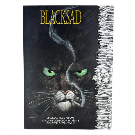 Figurine Blacksad pile d'albums - secondaire-4
