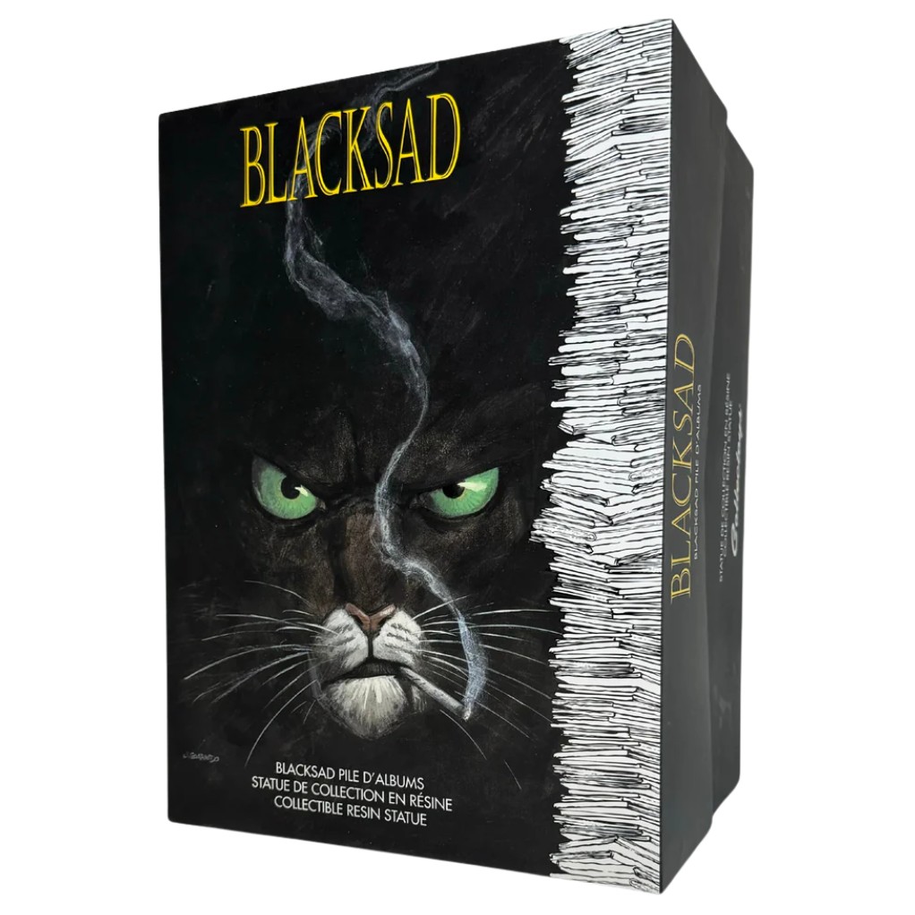 Figurine Blacksad pile d'albums - secondaire-5
