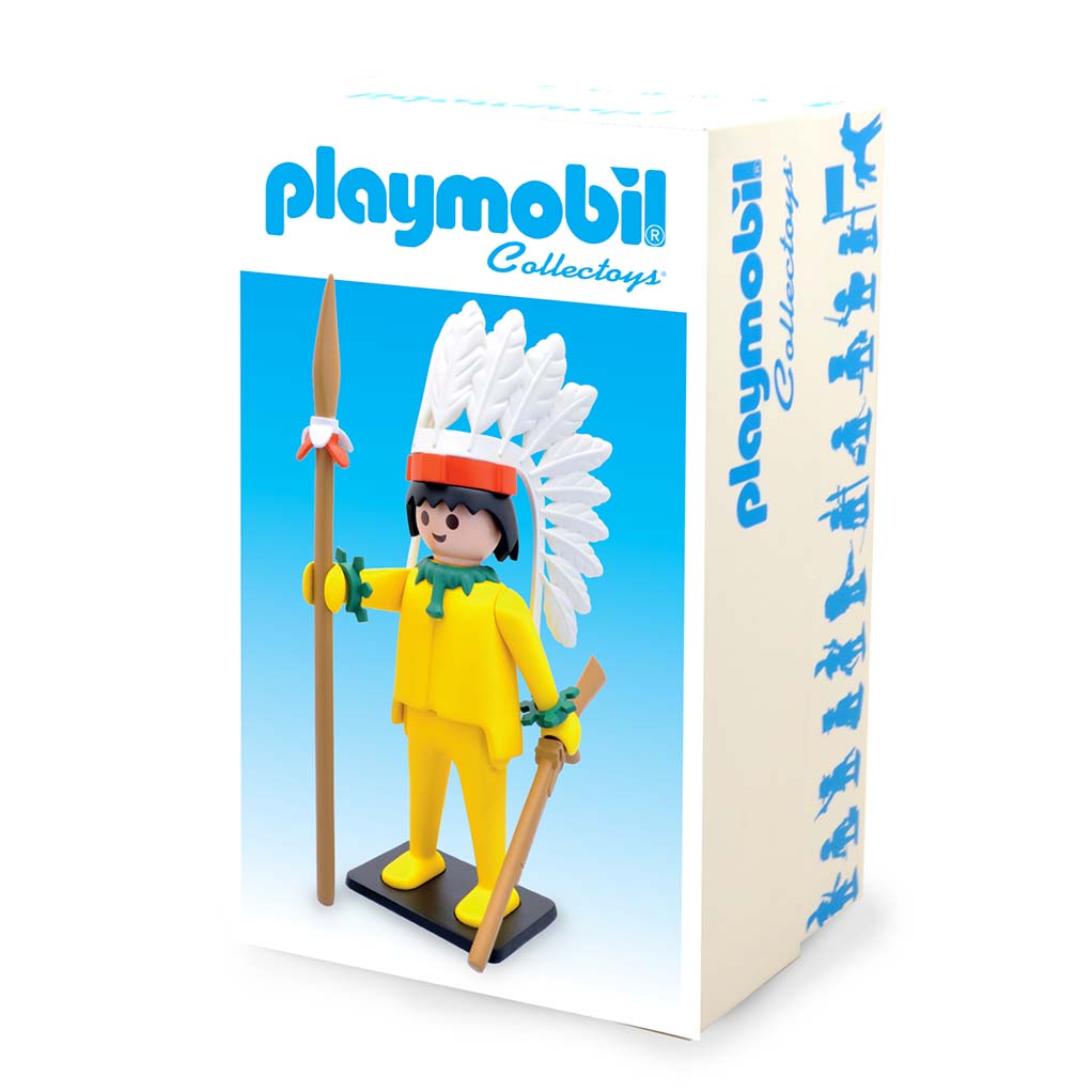 Playmobil géant de collection, Le Chef Indien - secondaire-1