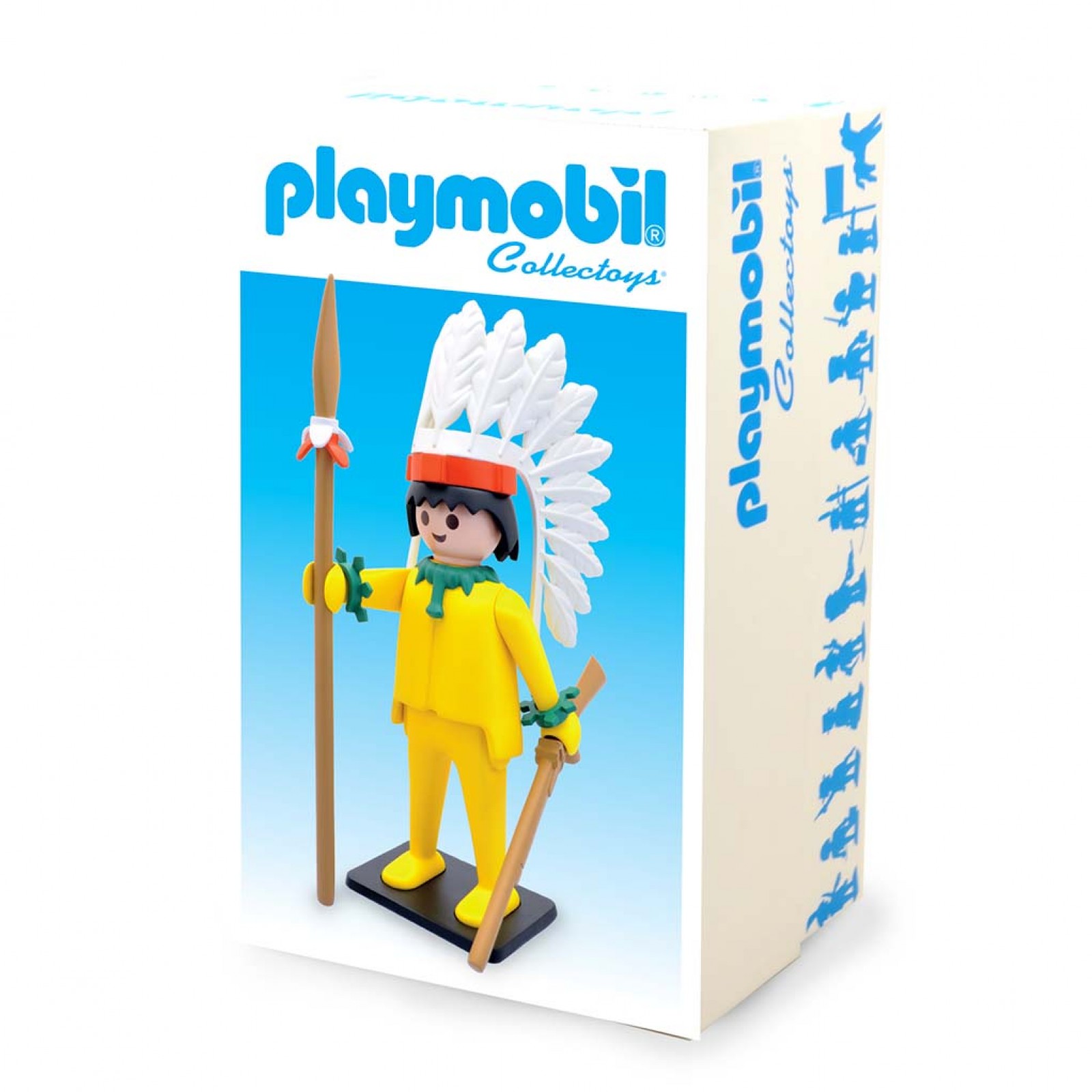 Playmobil grand chef indien à cheval