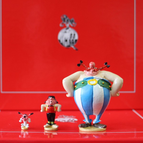 Figurine Pixi Obelix, Dogmatix and Pepe