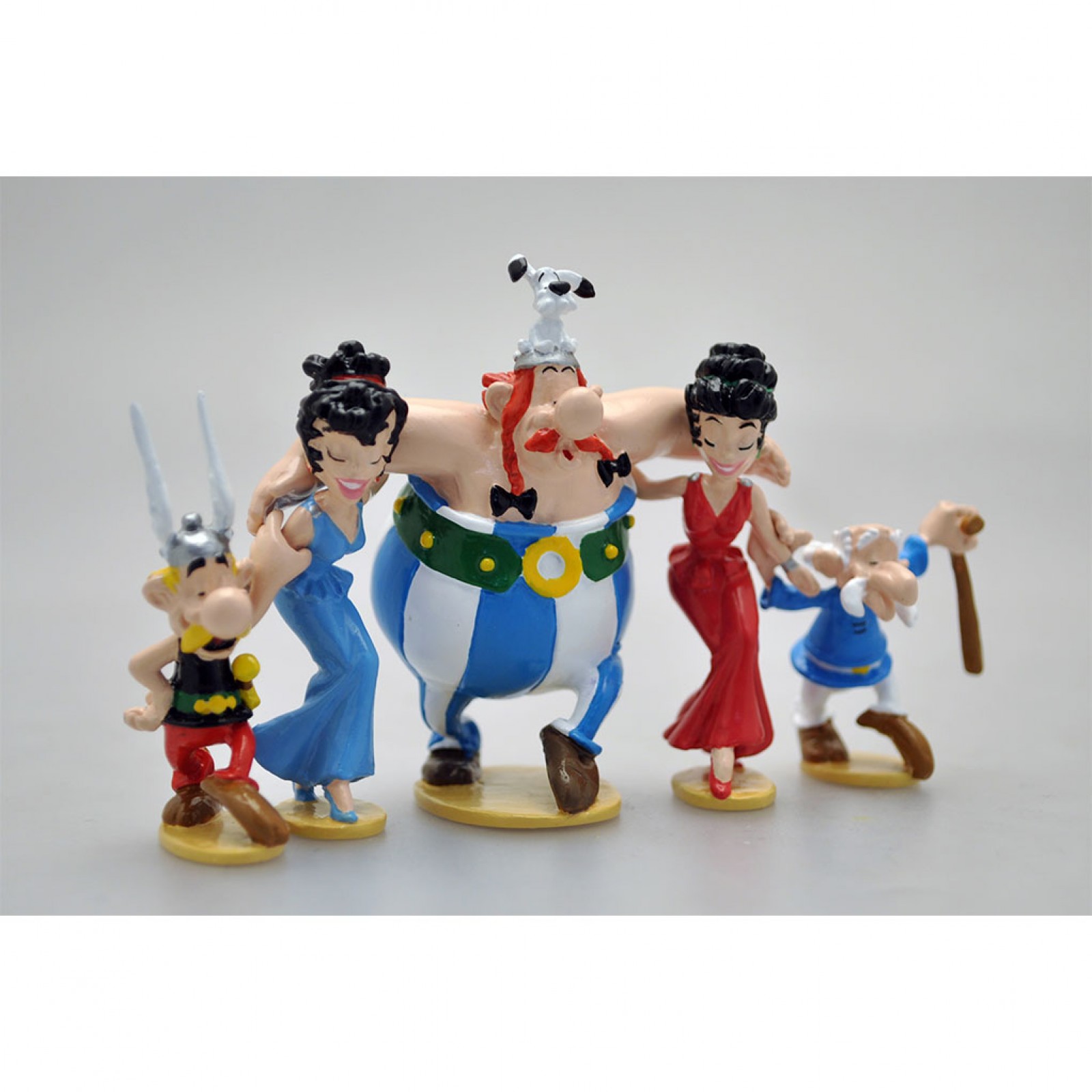 6 figurines BD Astérix