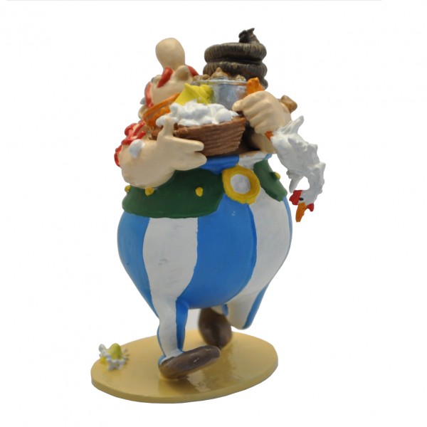 Obélix et son panier d'aliments - Figurine Pixi