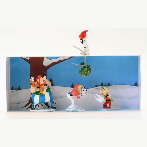 Pixi Figurine Astérix : The mistletoe under the snow