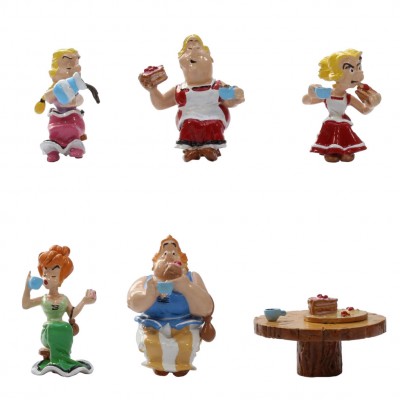 Figurines Pixi classique Astérix, Autour du thé - secondaire-1