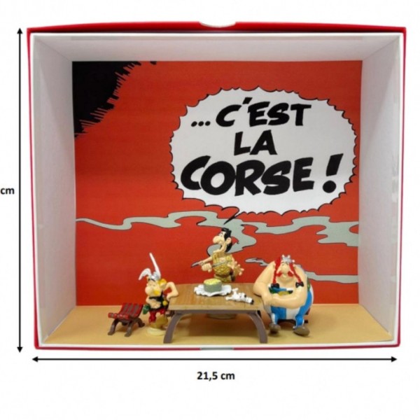 Figurine Pixi Astérix et Obélix - C'est la Corse