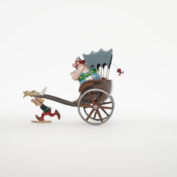 Figurine Pixi Astérix et Obélix - L'Empire du milieu, collection "couverture d'album"